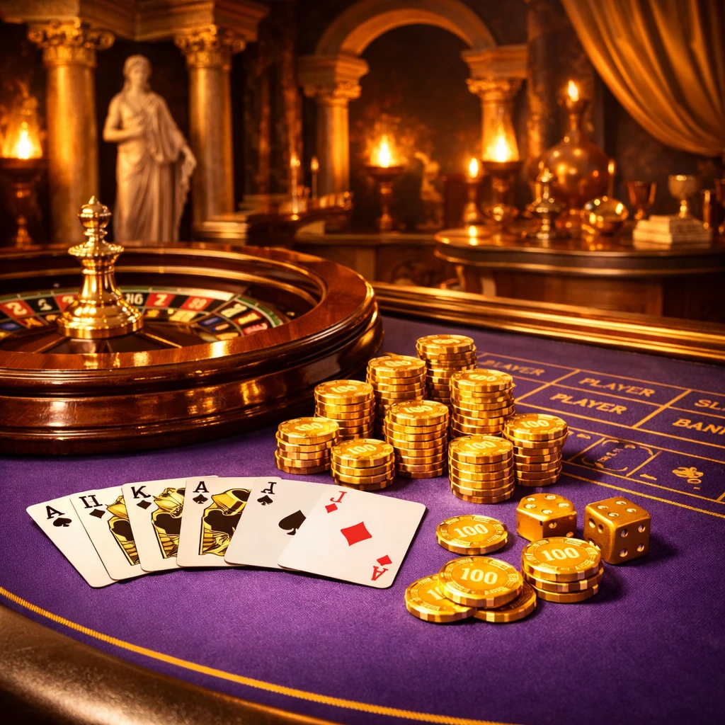 Mobile phone displaying online casino slot games and free spins